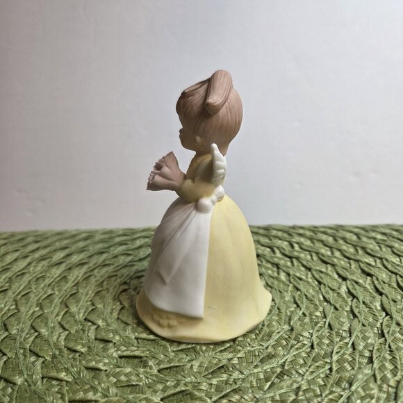 Vintage Lefton January Birthday Girl Bell - Picture 4 of 6